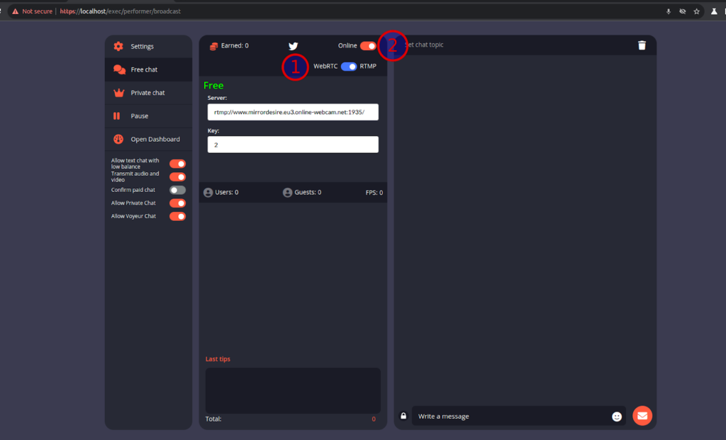 rtmp stream