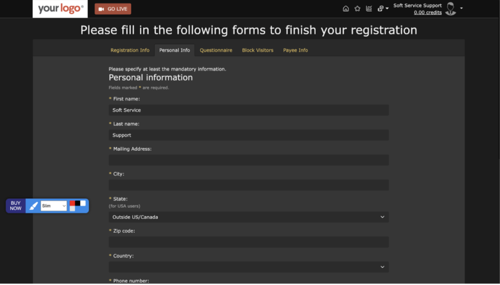 google sign up
